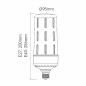Preview: ARIA 50W HQL HQI Ersatz  E27  2.700K - 5.400Lm  |  5.000K -6.200Lm